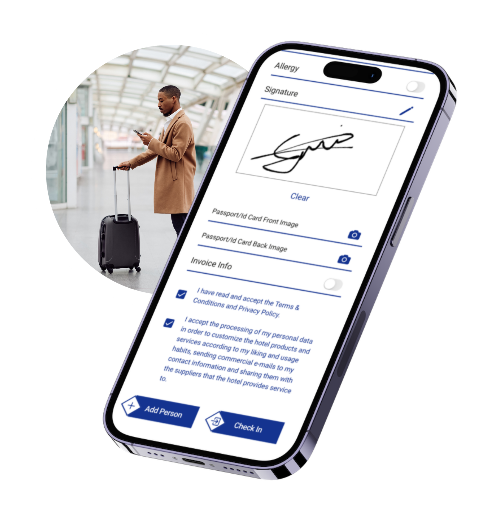 Écran d'enregistrement mobile